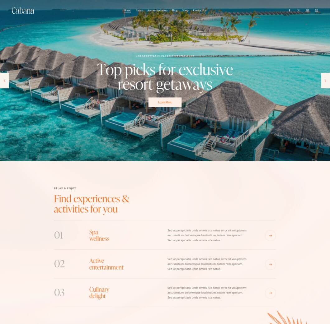 Private Resort